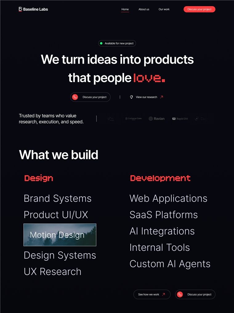 Ravian AI — Web app